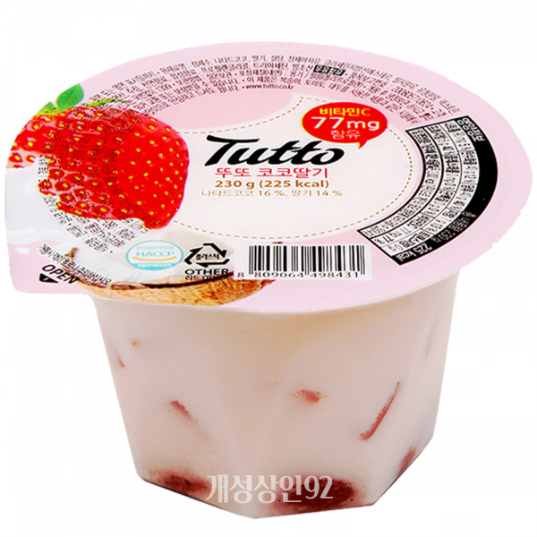 뚜또 코코딸기 230g 1박스(6입) 과일젤리