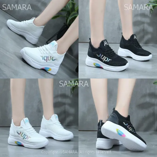 Qterra 특허브랜드 스니커즈 여성화 신발 단화 에어 여성화 키높이 통굽