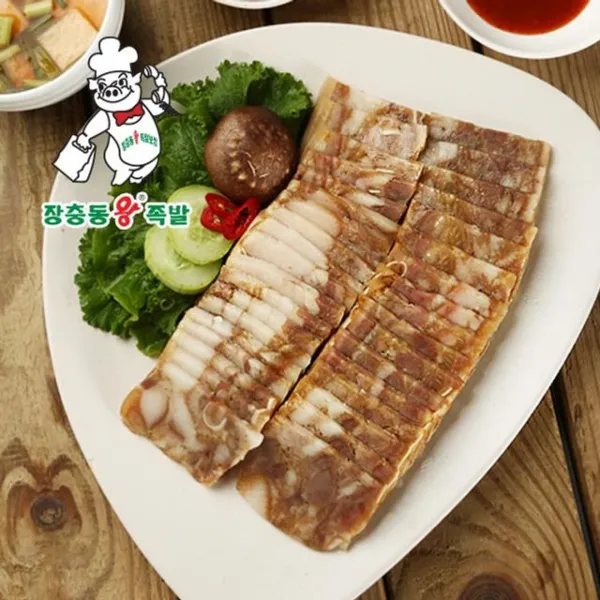 [오싸다]장충동왕족발 쫄깃한 편육 1kg 2팩_*0*, 1
