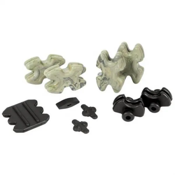 LimbSaver Twistlox Crossbow Silencing Kit Camouflage 사지 보호기 트위스트 록스 석궁 소음 키트 위장, nullSET