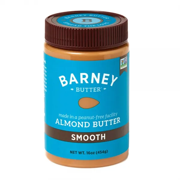 BARNEY 바니 아몬드버터 454g(아몬드잼) 스무드 KETO 무염 무설탕 비GMO, 1병, 454g