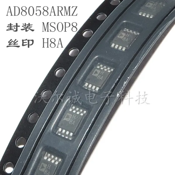 AD8058ARMZ 아주 새롭운 오리지널 H8AADIOP8 고속운송 증폭기 계산하다 x5개, OP8 2018_