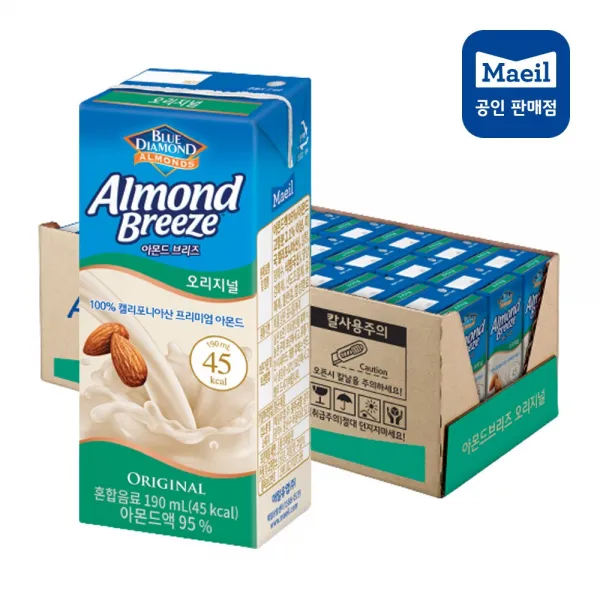 블루다이아몬드 아몬드 브리즈 오리지널, 24개, 190ml
