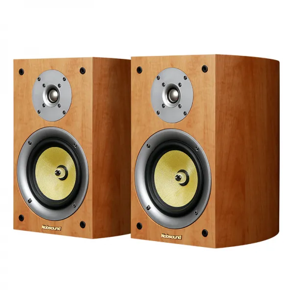 앰프 Nobsound/VF301수동적인 책꽂이 6.5inch감청 스피커 hifi스피커, T02-우드