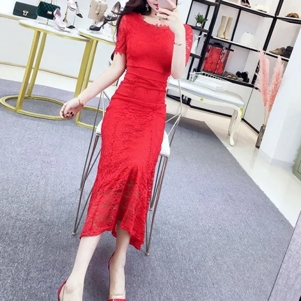 kirahosi 여름상질 여자 얇은 레이스원피스 386호 + 스마트스트랩 증정 BDarye4