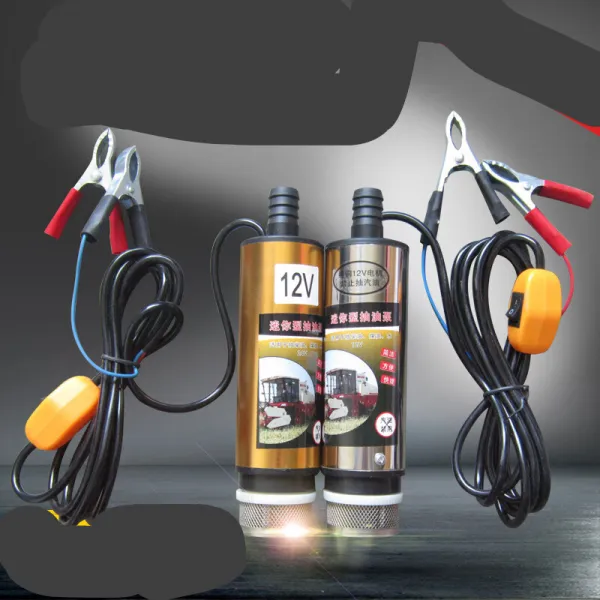 제어 펌프 12V 디젤유 펌프 디젤유 24V 직류급유기 자가흡입 오일펌프 소형 12V 스테인리스펌프 +220v 전압 전환기, 단일상품