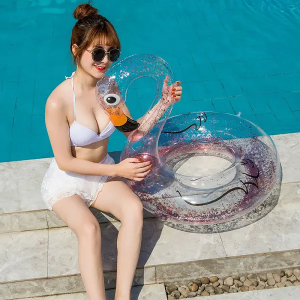 아이 유아 어린이 홍학 플라밍고 유니콘 튜브 B