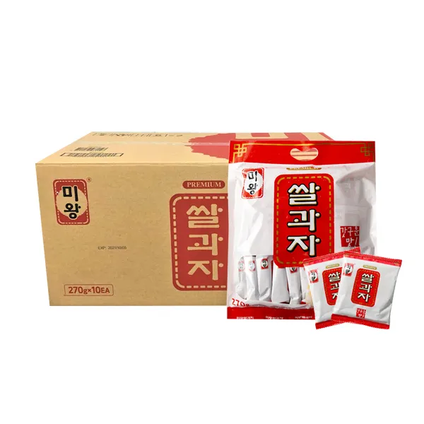 미왕 쌀과자 갓구운맛 270g 10봉 (1Box)