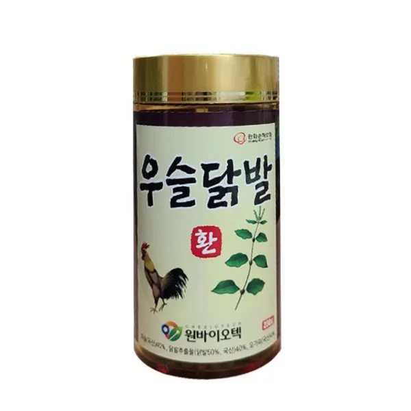 우슬 닭발환 우슬환 닭발우슬환 건강환 접골목 국내산 우슬닭발, 1병, 230g