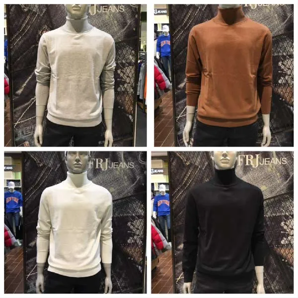 [현대백화점]J.FRJ Jeans(에프알제이)F98M-KP919A 남성베이직 터틀넥 니트풀오버　