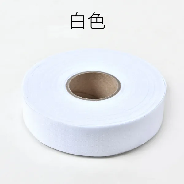 명품 칼라부직포 제조업자 3CM 넓은 도급 커튼 소파 코스튬의상 부자재 구르다 화이트 천조각 라인 글씨리본, 화이트 3cm 와이드 1롤
