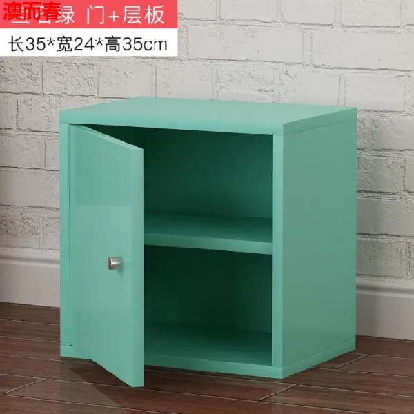 선반 캐비닛 틈새 휴대식 채색각 궤 고저장 인싸템 창문블라인드 레스토랑 사무실, 보석 그린 안내문 ＋층판 0. 6메터 이하 와이드