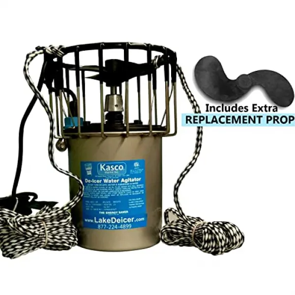 EOM Kasco De-Icer-34 HP 120V-25ft 전원 코드EXTRA PROP-물 호수 연못 정박지 부두 부두용 제빙기 - E0708016AWJR962, 기본