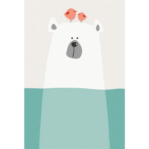 심심하다곰 (캔버스) (이젤) 명화그리기 10x15, 단품