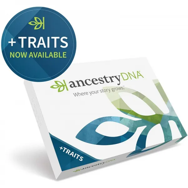 AncestryDNA : 유전 적 민족성 + 형질 테스트