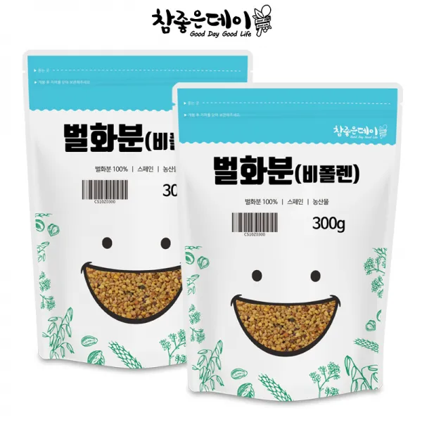 여왕벌의 영양 비폴렌 벌화분 2팩, 단일상품, 단일상품