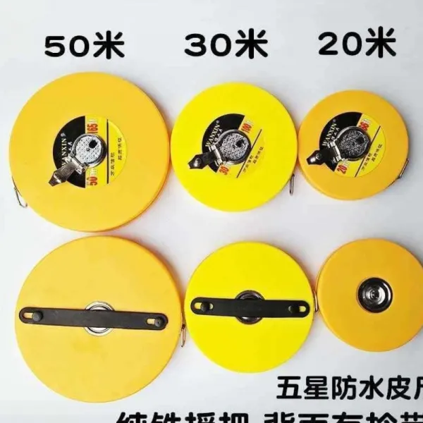 100 측량 피척 50 디자이너 실내 내마모성 롱 백 쌀 노동량 공업 피팅줄자 방수 3, 피척 순철핸들 20메터