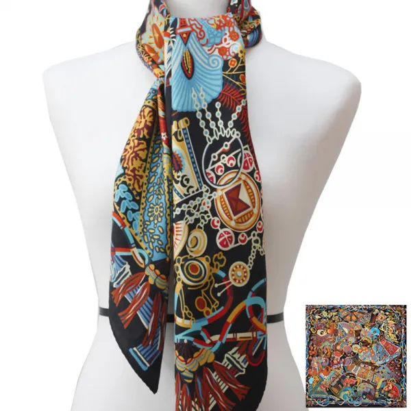 HB무배 MARRY ELLEN ARABIAN NIGHT SCARF // 여자친구선물 이벤트 여친, 1개, 기본값, 기본값