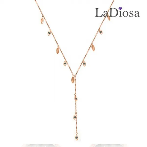 라디오사 다이아 목걸이 LK18JA-1227N/18K