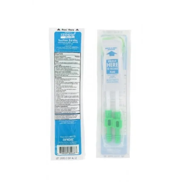 Sage Perox-A-Mintreg를 사용한 일회용 흡입 면봉 시스템; Solution-NA-2 개 팩, 단일상품