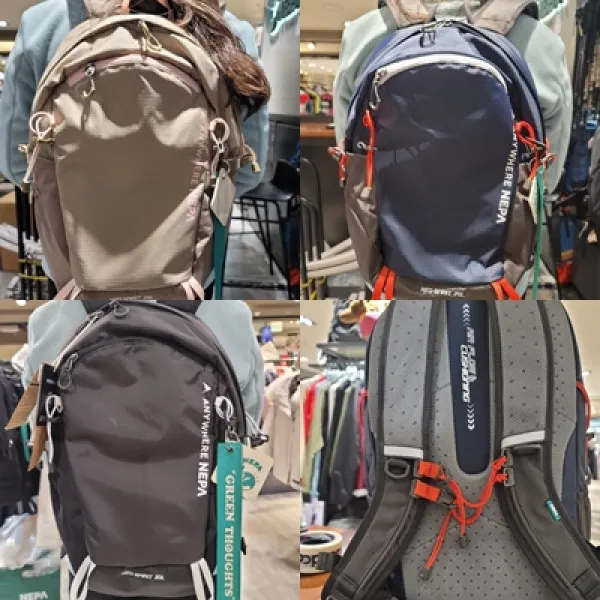네파 20L배낭 남여공용 디자인도 이쁘고 실용적인 배낭이 가격도 착하다 20L 배낭 _GS 7IC7511_VER2, 블랙