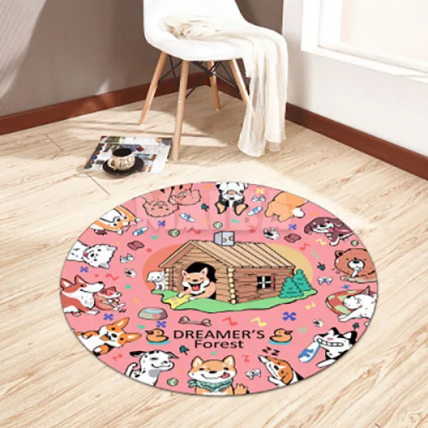 해외직구 구매대행 마이바 극세사 러그 카페트 매트 60-200cm, 타입2