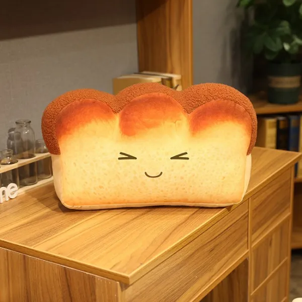 긴 배개 롱 캐릭터 식빵 배게 토스트 쿠션 찹살떡 필로우 빵 모찌 베이비, 눈웃음_80x50x14cm