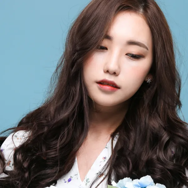고운머리 여성용 스타일피스 러블리펌 부분가발, 내츄럴블랙15호, 1개