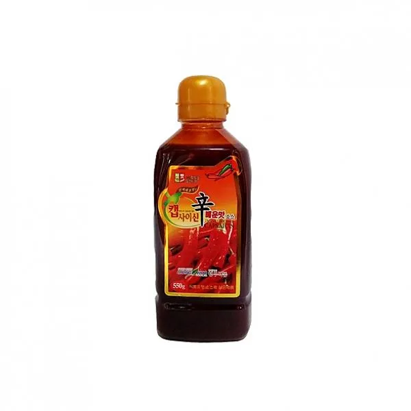 린다씨컴퍼니 요리 캡사이신 매운 맛 소스 액상 550g 청우 핫소스, 1