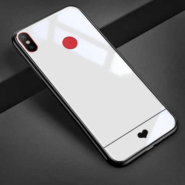 적용 8핸드폰케이스 XIAOMI8 보호케이스 MI8강화유리 MCE18 스타일리쉬 ML8개성적 디어 똘마니 사랑하트