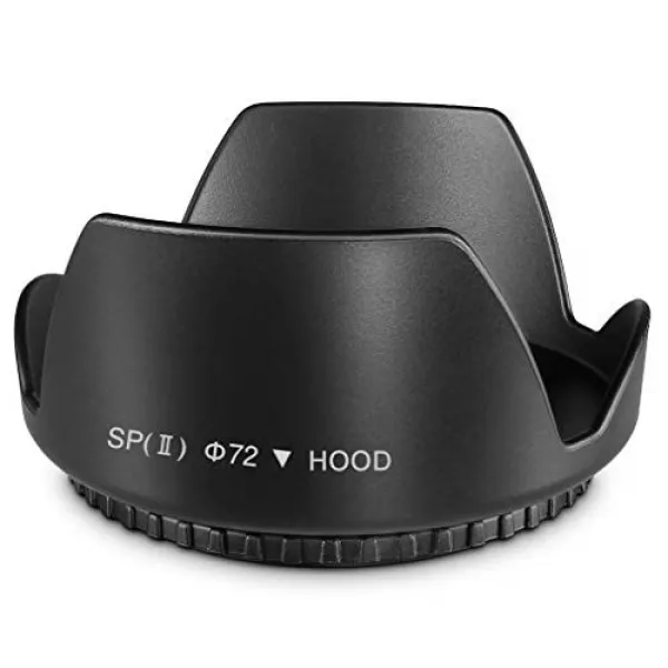 72mm 렌즈 후드 범용 72밀리 후드 나사 포함 타입 반대로 붙는 것 불가능하다 72mm, 본문참고