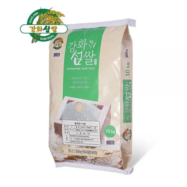 도매팡팡 강화섬쌀 계약 재배 10kg 강화도쌀 ES강화농산 백미, 1