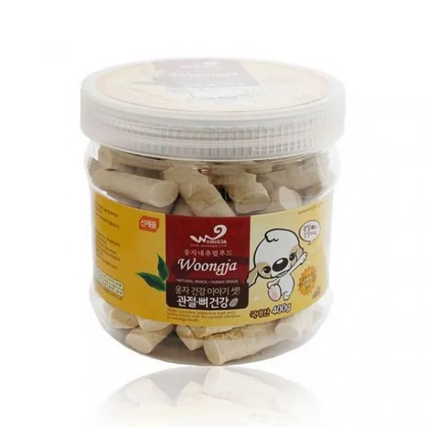 인터마켓 강아지 애견 개 껌 간식 쿠키 광절뼈건강 400g 1EA 져키 트릿, 1