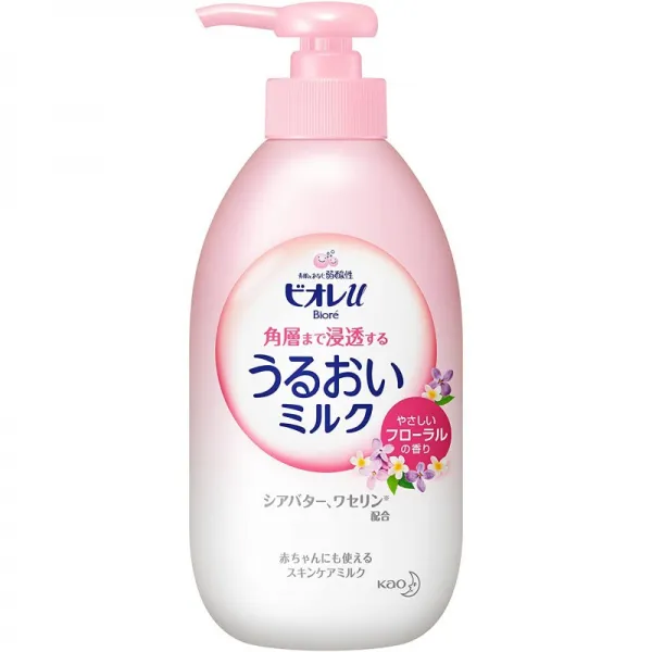 비오레 u 각층까지 침투 보습 우유 플로랄 300ml, 1