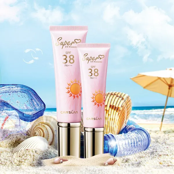 캐슬란 경투명 차단제 SPF38 수분 보습 및 차질 방지 크림 캐슬란 경투명 차단제 SPF38