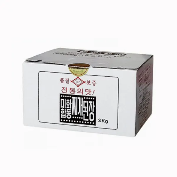 미화합동 된장 찌개된장 3 KG 4EA 1BOX, 비에스 1