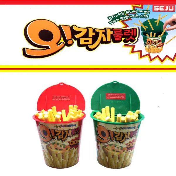 일루옵쇼 오감자 룰렛 보드게임 감자스틱을 꺼내다 보면 팡팡