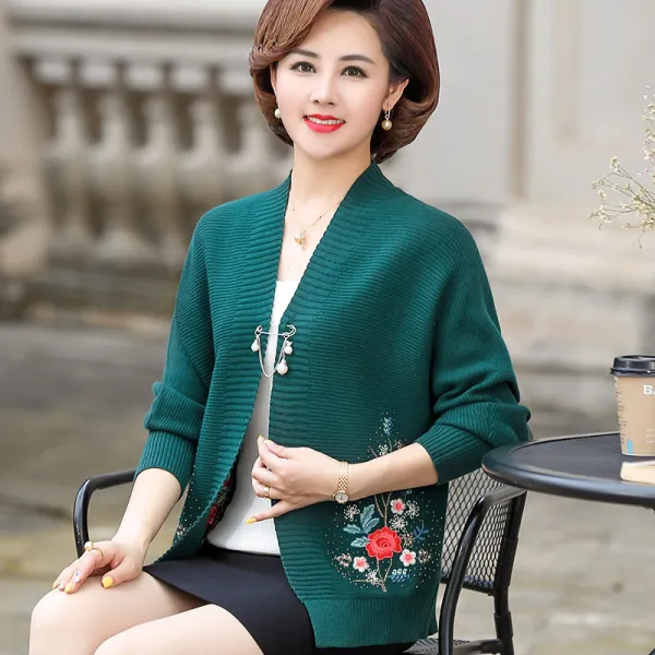 새엄마 봄가을엔 짧은 루즈 고급스런 양기 상의 중년 여 활 마님 외 겨울