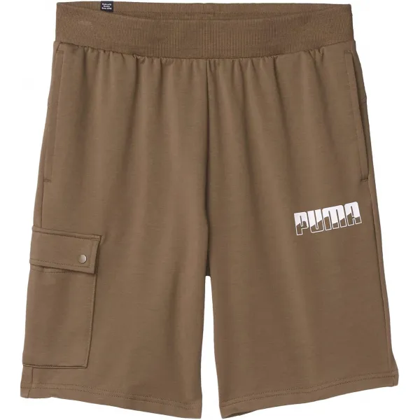 [해외제품] 남성 남자 반바지 PUMA Rebel Bold Shorts 9" (푸마 반군 볼드 반바지 9) -126403, 01.Burnt Olive