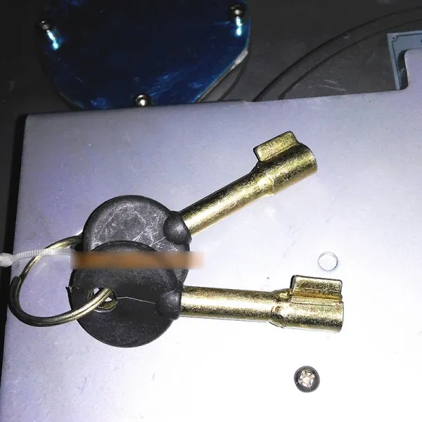 유럽 지표다 알루미늄인 공 뚜껑 부품 수리 통용 열쇠잠금장치 솜혀가 굳어지다 하트 스프링 총괄, B키 2손잡이