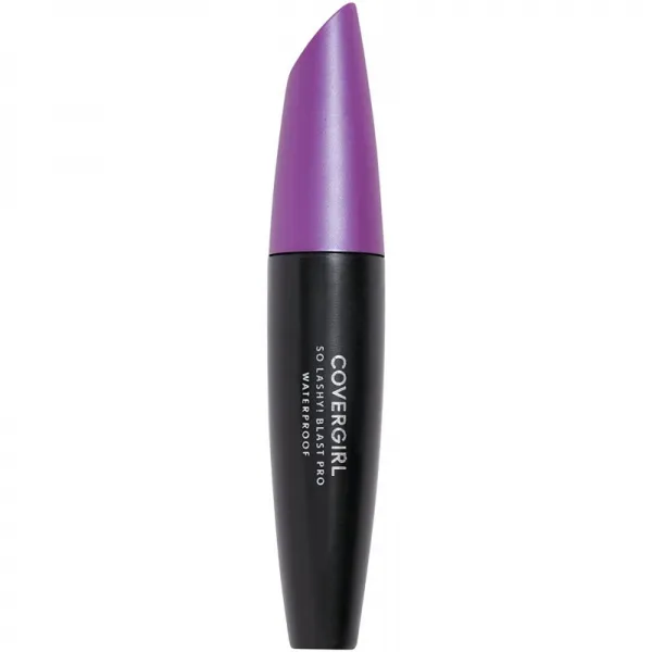 표지 너무 늦다! blastPRO 방수 마스카라 익스트림 블랙 .44 액량 온스 (13.1 ml) (포장에 따라 다름), 단일상품, 단일상품