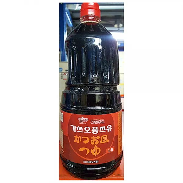 이엔푸드 W64328CGH 1.8L X6 가쓰오 굴소스 내기 냉동대파 닭다리살 라면사리 마늘맛분 메밀면 멸치육수 부시 사누끼우동 생면 식당육수 식자재 업소용 우동 우동국물 우동라면 우동면 우동사리 우동육수 우동장국 육수 육수만들기 이엔 짬뽕소스 쯔유 파스타소스 푸드, GG 1