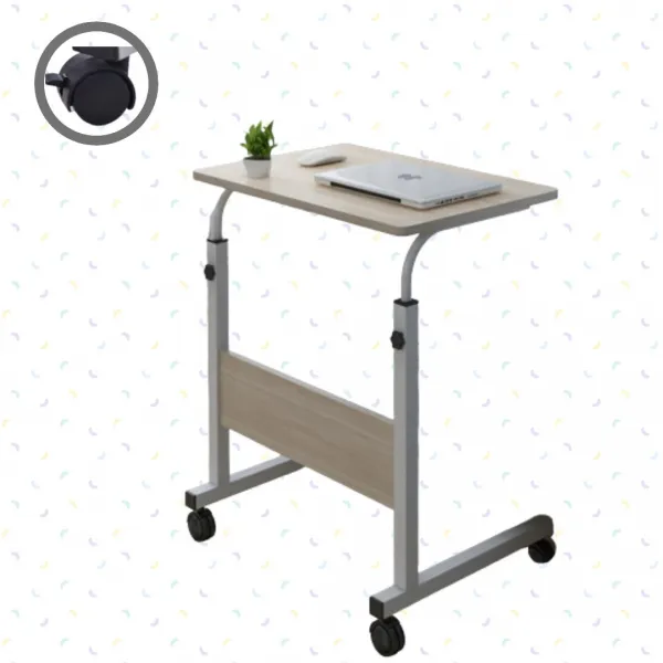 디닷컴퍼니 높이조절 다용도 책상 60cm * 40cm, B22-높이조절다용도책상 베이지