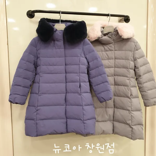 셀덴 (뉴코아 창원점) (이월)올 겨울 따뜻하게 보낼수 있는 여아 골드 덕다운패딩EDJD19W54 패딩점퍼