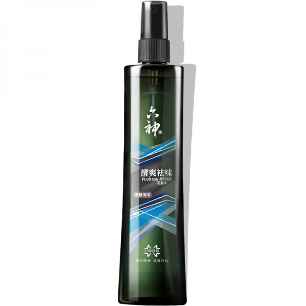6 신 청량함과 미로수 스프레이 격정 해양 청향 땀제거 청신하고 시원한 향수 180ml 향기 1병 덜어 냄새 제거, 단일상품