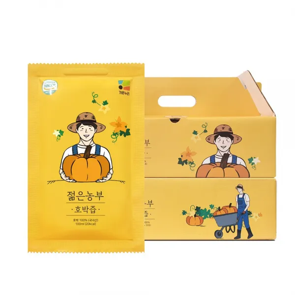 젊은농부 호박즙 100ml 90포