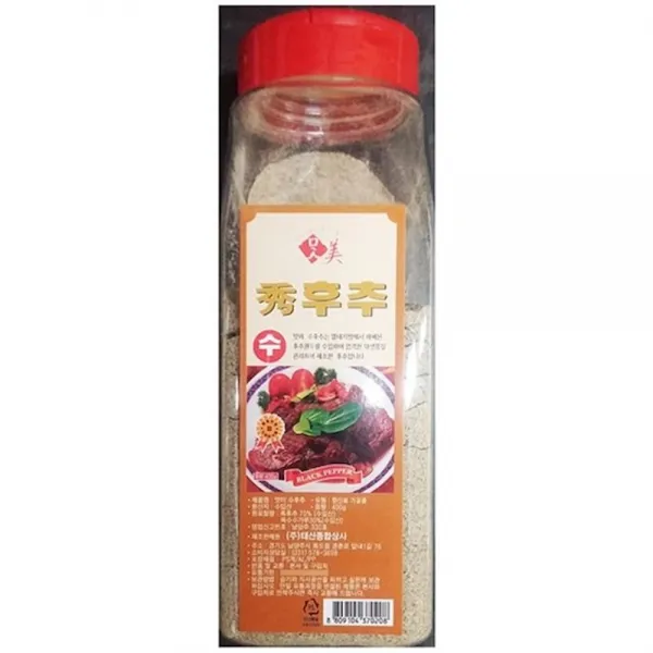 흑후추가루 태산 400g X20 식재료루 식당용, 1개출고됨[1]_do, 이상품용량[2]_ws