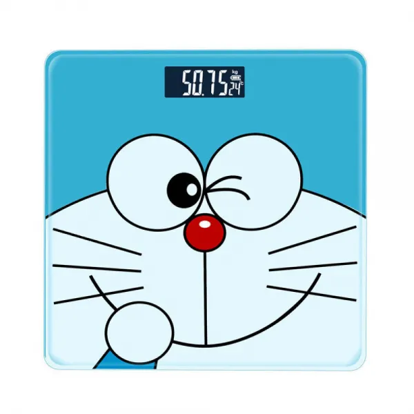 Others 소형 체중계 가정용 전자 저울 정확 하 다 가족 인체 중량 계량기 충전 비용 내구성 여학생 기숙사 귀엽다 파란색 뚱뚱 건전지 상세페이지 참조 상세페이지 참조