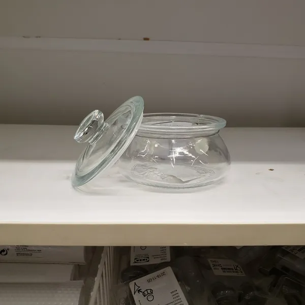 저장 IKEA 선발함 바타른 덧붙이다 뚜껑 건과 조미 재료탱크 식료품 밀폐형병 다관 4561260271