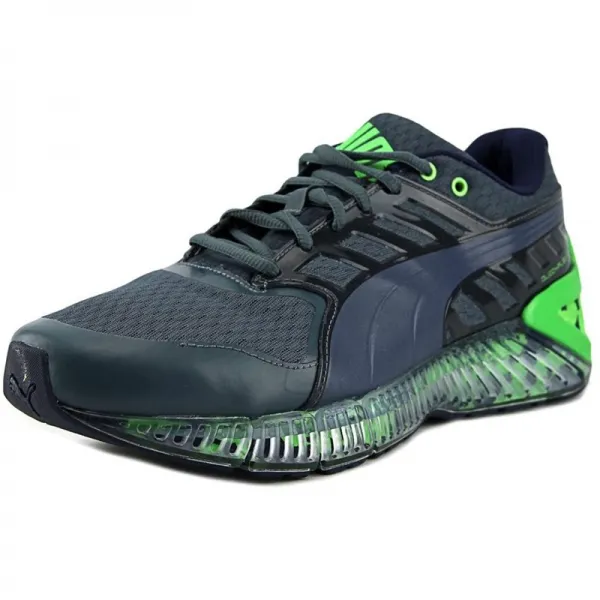 푸마 신발 260mm PUMA 남성 QuickFlex v2-M 난기류 / 피코트 / 형광 녹색 8 M 미국